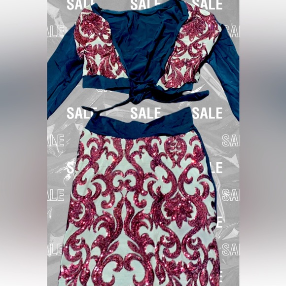 2 piece bodycon - Picture 1 of 2